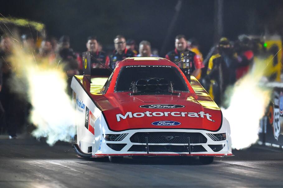 Tim Wilkerson qualified 10th and Bob Tasca III 11th in NHRA action in Chicago. Tim Wilkerson qualified 10th and Bob Tasca III 11th in NHRA action in Chicago.